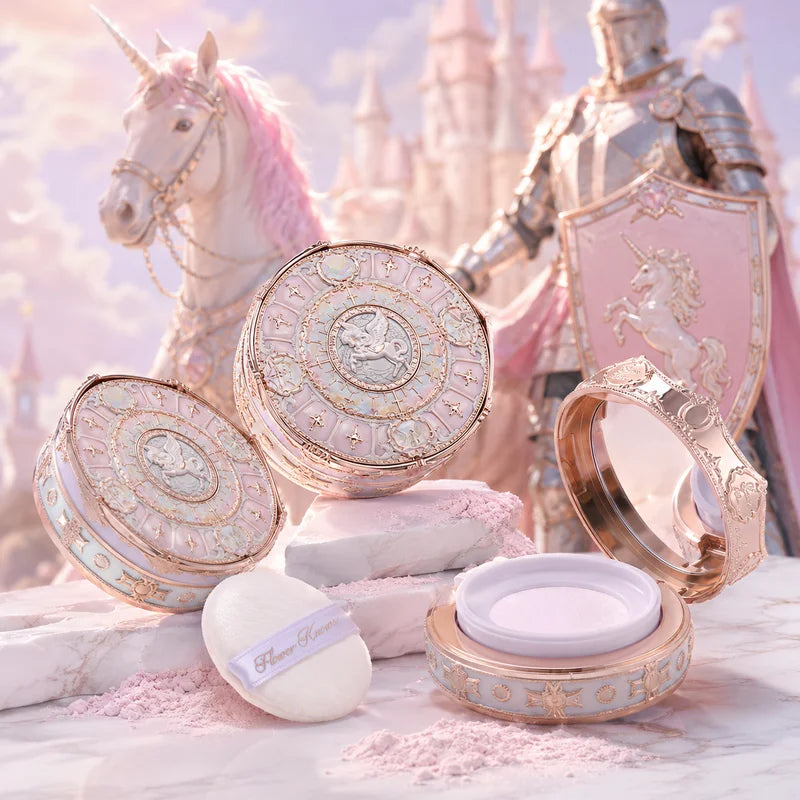 Loose Setting Powder for Flawless Makeup Finish - Blurring & Oil Control