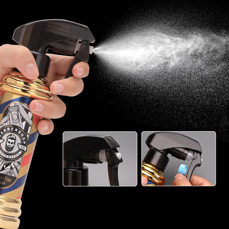 300ML Water Spray Bottle for Hair Salon Hairdressing Barber Styling Tools