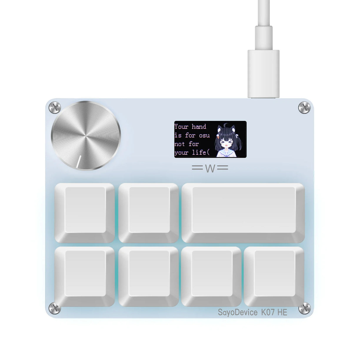 RGB Magnetic Switch for Gaming Keyboard - Rapid Trigger, Customizable Stroke