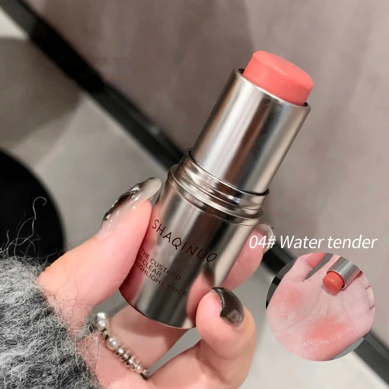 Water-Based High-Shine Glow Stick Primer for Natural Glow & Contour