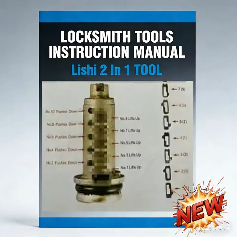 Lishi 2-in-1 Automotive Lock and Key Tool Manual Guide