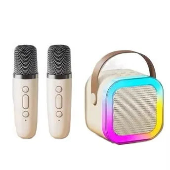 Wireless Bluetooth Portable Karaoke Speaker with Microphone Support