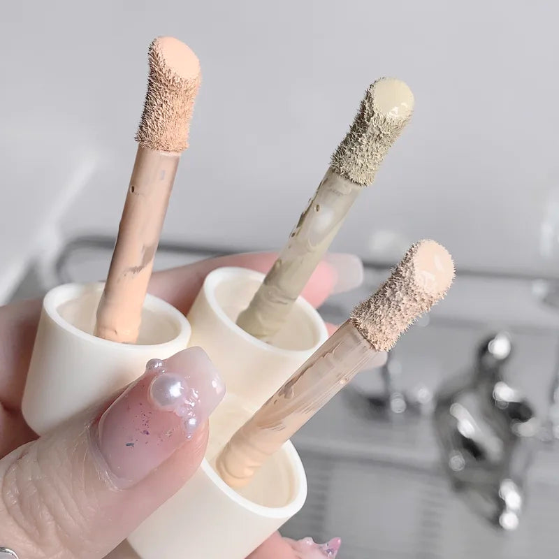 Full Coverage Liquid Concealer for Blemishes Dark Circles & Freckles - Long-Lasting & Smooth Application