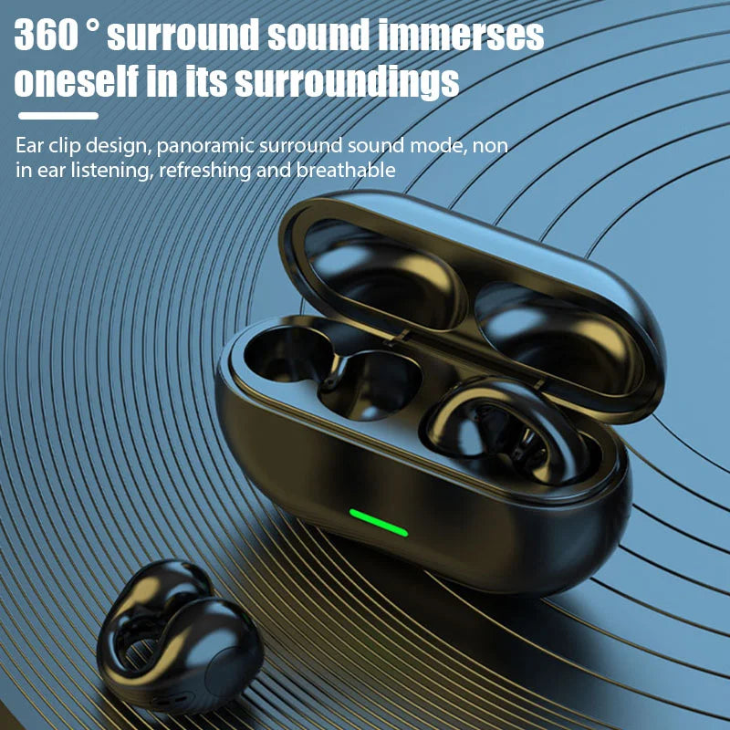 Wireless Bluetooth Earbuds with Noise Cancellation Stereo Bass TWS Microphone