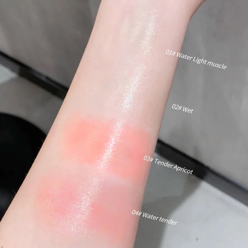 Water-Based High-Shine Glow Stick Primer for Natural Glow & Contour