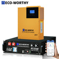 48V 100Ah LiFePO4 Home Backup Power Battery with Inverter Compatibility