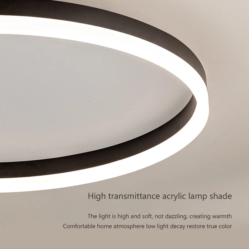 Modern LED Ceiling Lamp Chandelier for Living Dining Kitchen Bedroom - Indoor Light Fixture