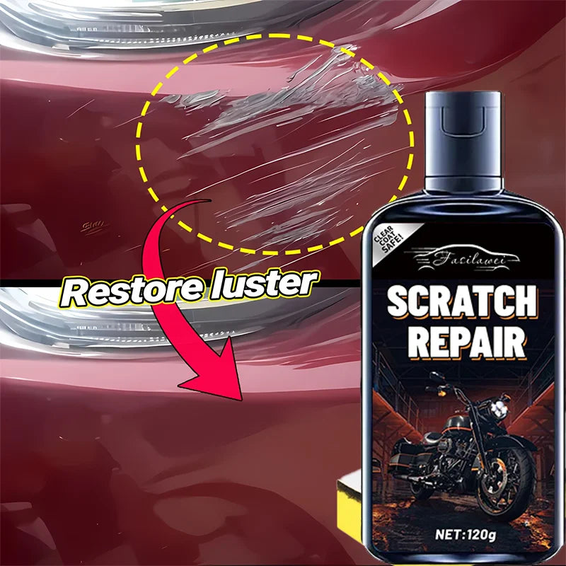 Car Scratch Repair Wax Kit - Vehicle Exterior Polishing & Minor Damage Removal