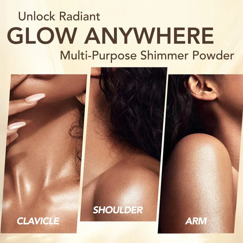 30ml Fragrance Shimmer Glitter Body & Hair Spray - Long Lasting Highlighter