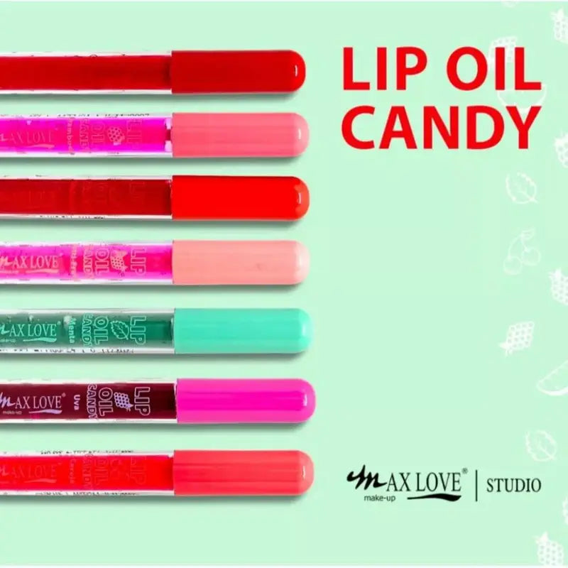 Moisturizing Lip Oil Candy Max Love - Hydrating Gloss with Natural Oils