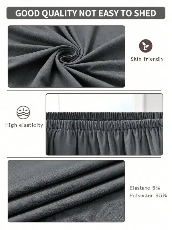 Outdoor Tropical Print Sofa Cushion Covers - Non-Slip Waterproof Furniture Protectors