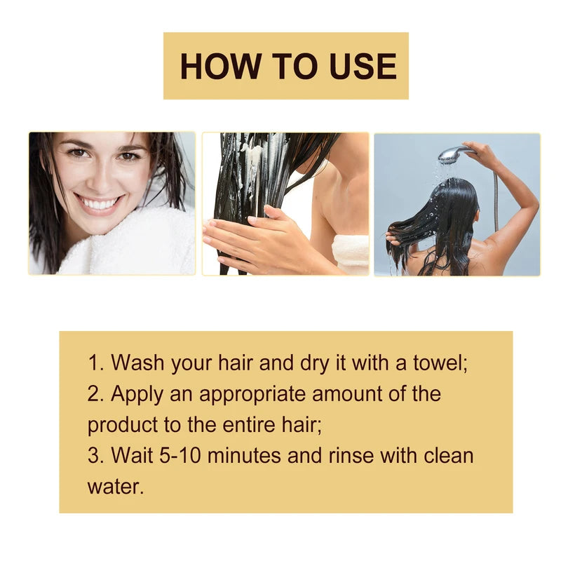 Collagen Hair Mask for Damaged & Dry Hair - Nourishing & Smoothing Treatment