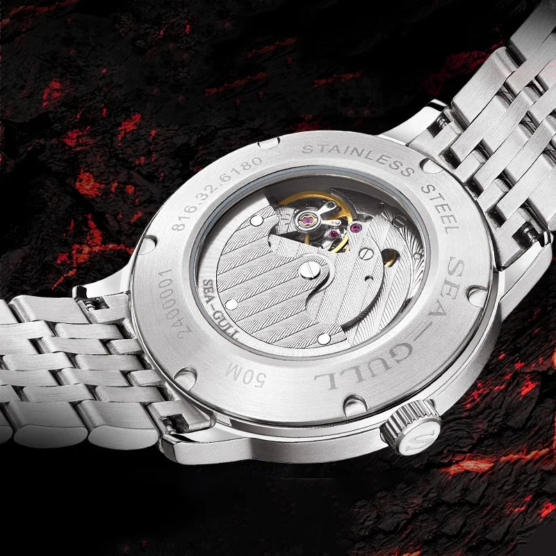 Luxury Automatic Men’s Mechanical Watch with Luminous Dial - 40mm