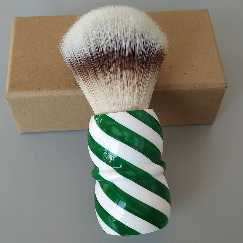 Synthetic Hair Shaving Brush for Men - Soft, Bulb Shape, Face Lathering