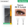 False Eyelash Extensions Premade Volume Fans - W Shape, Mesh, Air Series
