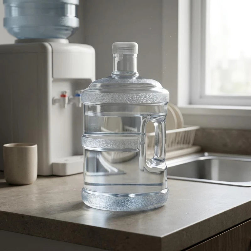 Large Capacity Reusable Water Dispenser Bottle for Camping & Home Use