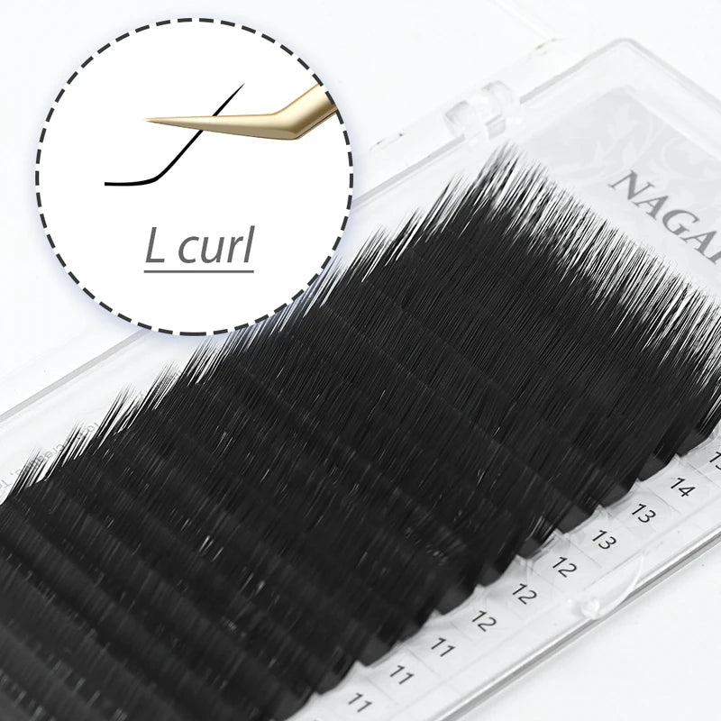 Mixed Synthetic Mink Eyelash Extensions 7-15mm, 16 Lines, High Quality