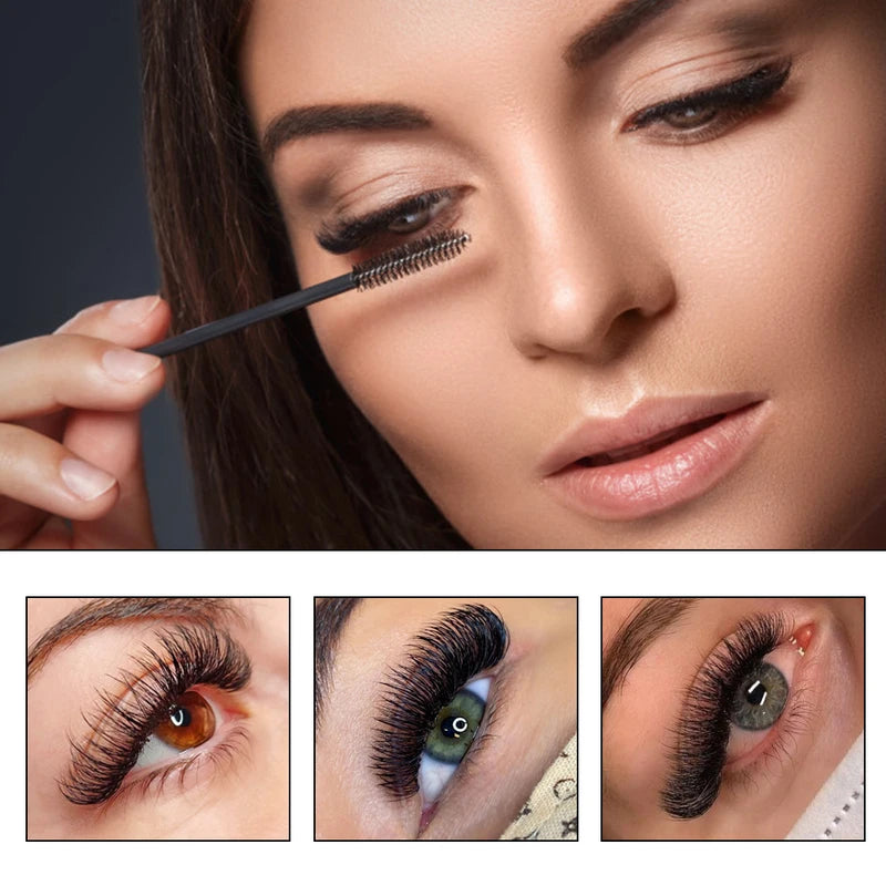 Eyelash Extension 12 Lines Tray Silk False Lashes Professional C/CC/D Curl