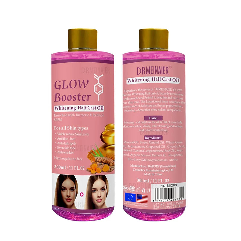 Brighten Serum with Alpha Arbutin & Kojic Acid - Face & Body Moisturizer & Oil