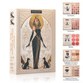 All-in-One Makeup Book Set with Eye Shadow, Blush, Lip Gloss, Mascara & Makeup Bag