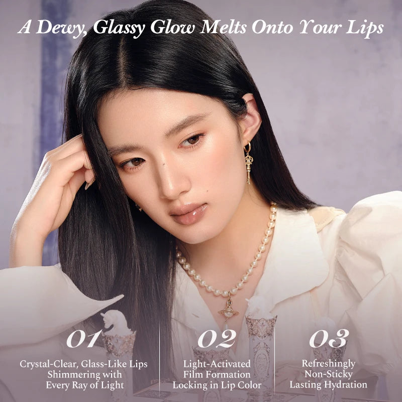 Flower Knows Unicorn Collection Glazed Lipstick - Lip Makeup