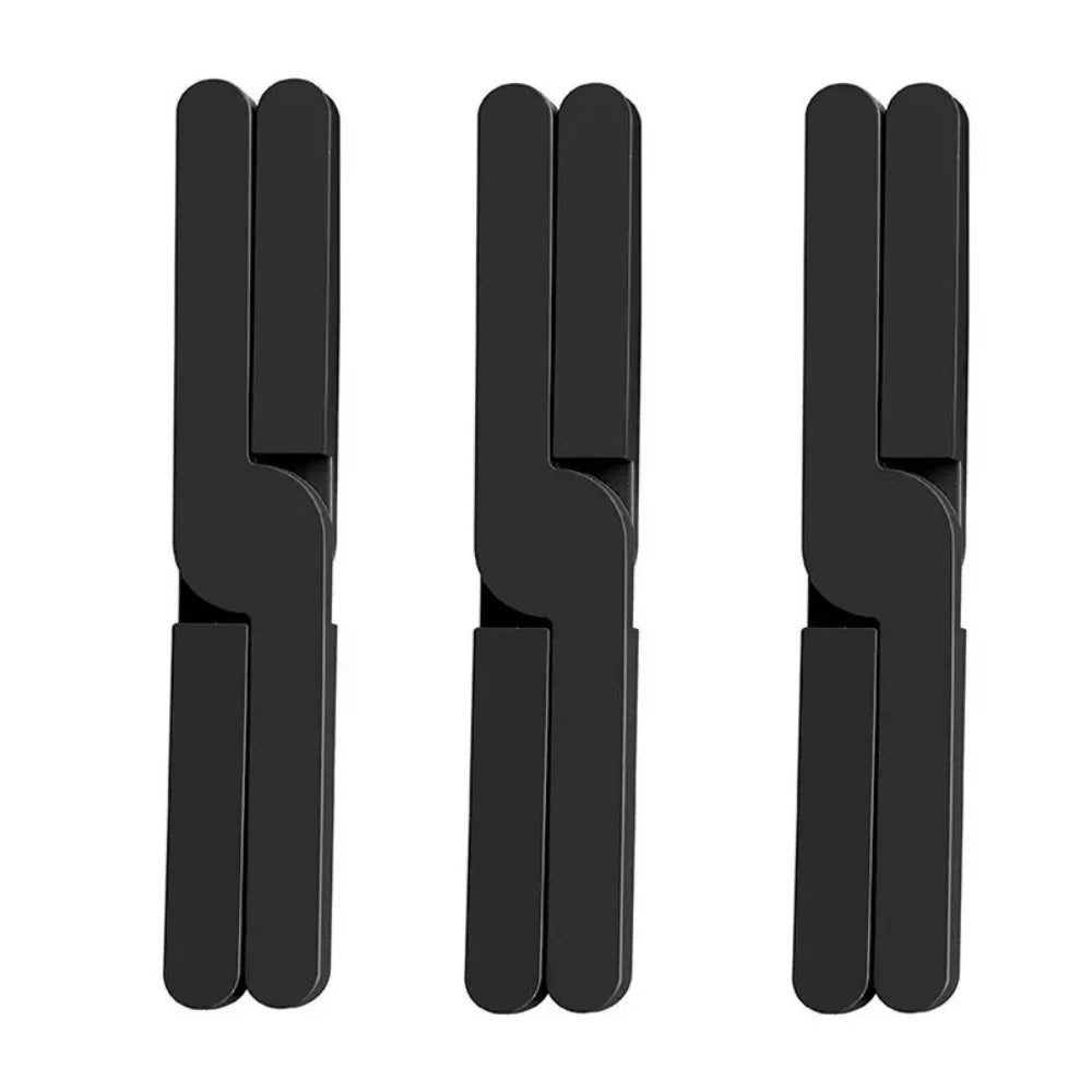 Foldable Silicone Trivets Set of 3 - Space-Saving Heat-Resistant Hot Pot Mats
