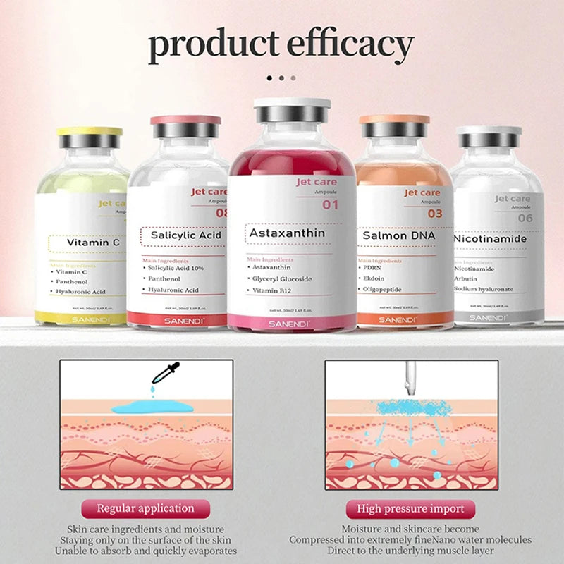Hydrating Brightening Face Serum Ampoules with Collagen & Peptides - All Variants