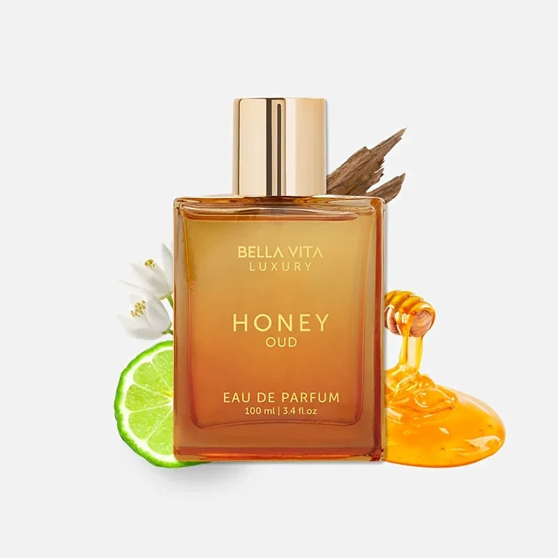 Bella Vita Honey Oud Unisex Eau de Parfum 100ml - Woody Oriental Fragrance