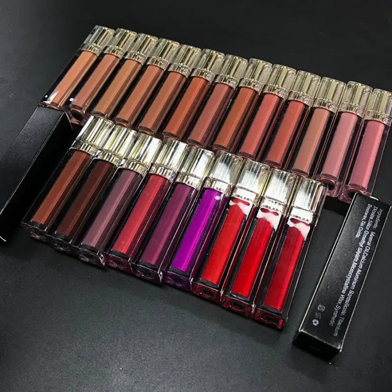 Wholesale Moisturizing Lip Gloss with Glitter - Custom Liquid Lipstick Bulk