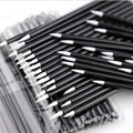 Disposable Lip & Eye Makeup Brush Set - 50 Pcs Cosmetic Applicators