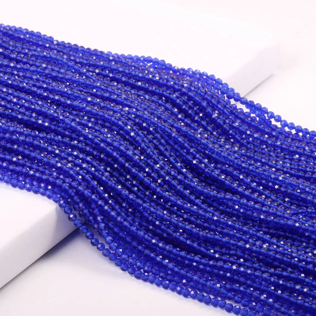 Natural Bright Spinel Beaded Jewelry Making Beads - Round Faceted 2-3mm, Loose Stones for Bracelets & Necklaces