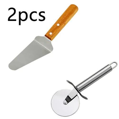 Stainless Steel Pizza Wheel Cutter 6.5cm Diameter Household Kitchen Tool