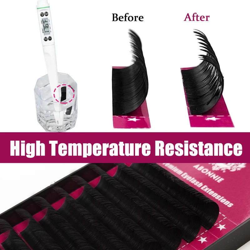 Premium Individual False Eyelashes Extensions - Fluffy Classic Volume Lashes