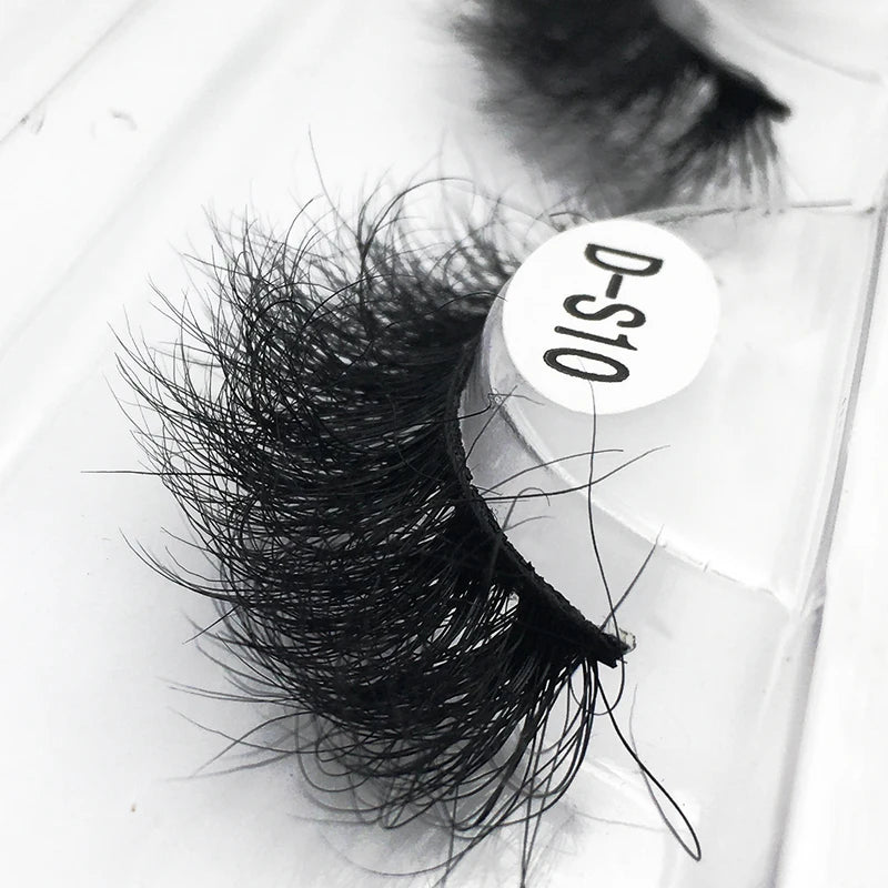 Wholesale Mink Eyelashes 10-50 Pairs Bulk Volume Fluffy Natural False Lashes