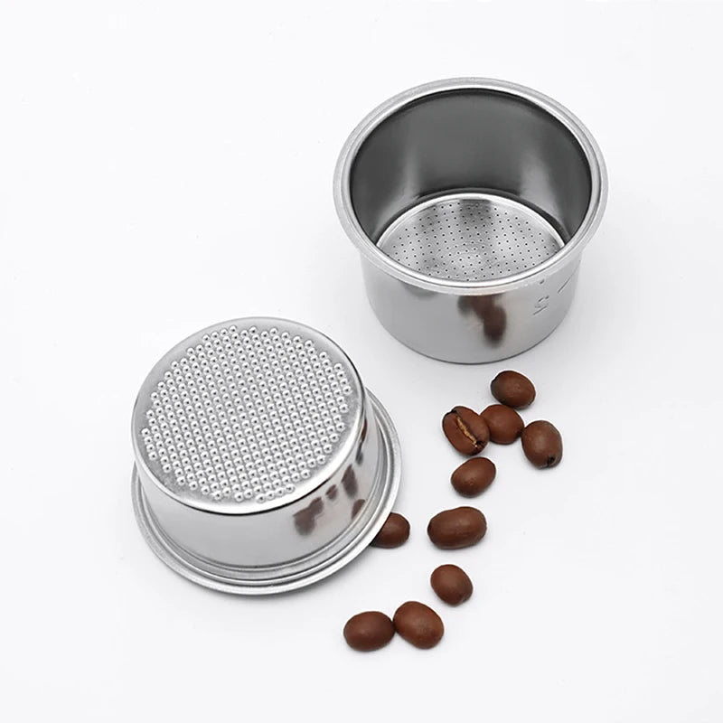51MM Stainless Steel Coffee Filter Basket Replacement for Espresso Portafilter