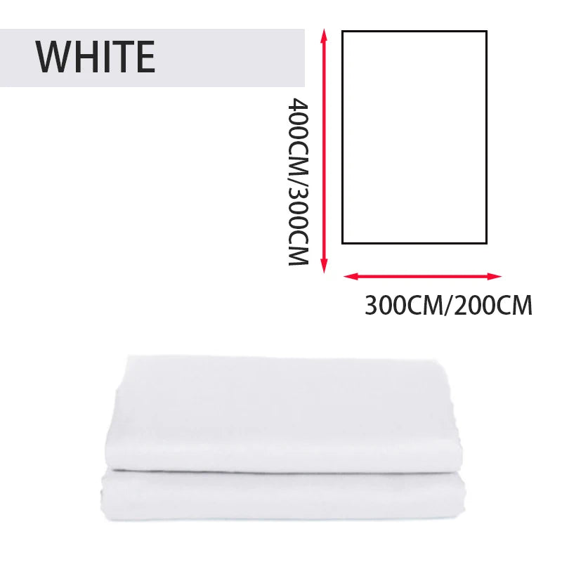 Photography Backdrop Green Screen Cotton Chromakey Studio Cloth for Photo Video Shoot