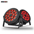 LED Flat Par Stage Lighting 18x18W RGBWA+UV DMX512 DJ Disco Party Light