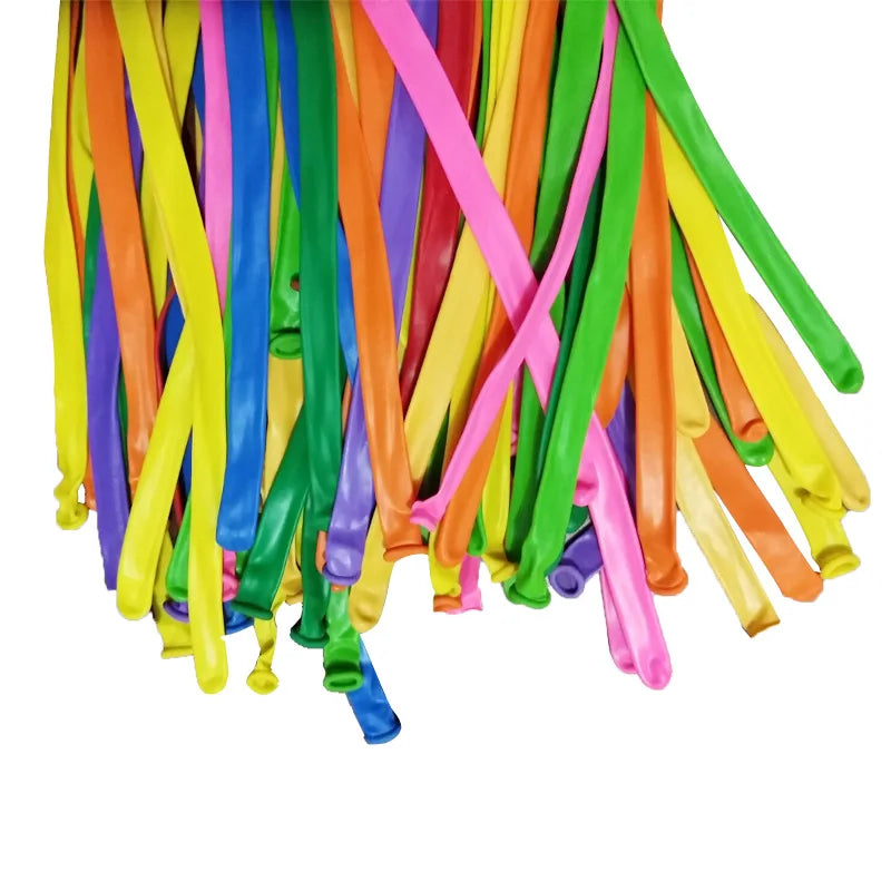 Long Latex Balloons for Birthday Party Wedding Decor - 50-200 Pieces