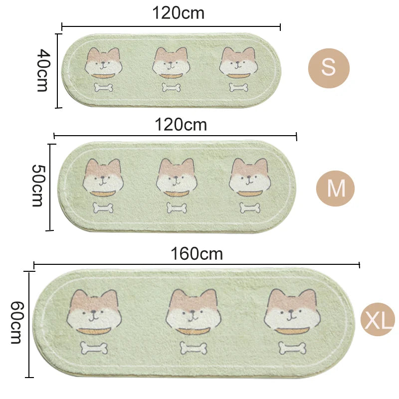 Fluffy Soft Children's Bedroom Rug Non-Slip Play Mat Kids Room Floor Carpet