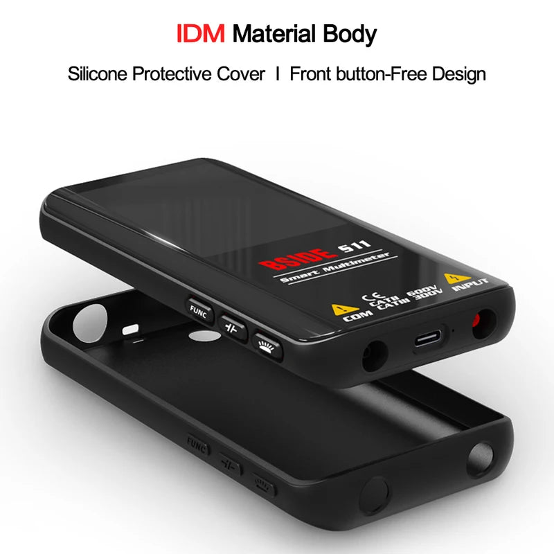 Digital Multimeter with USB Charging, EMF Detection, 9999 Counts, Wide Range of Testing Functions