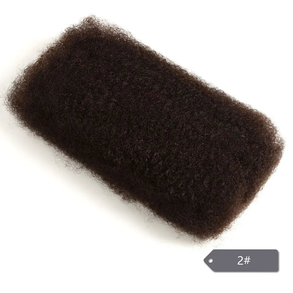 Natural Afro Kinky Hair Bulk for Braiding, Dreadlocks & Extensions