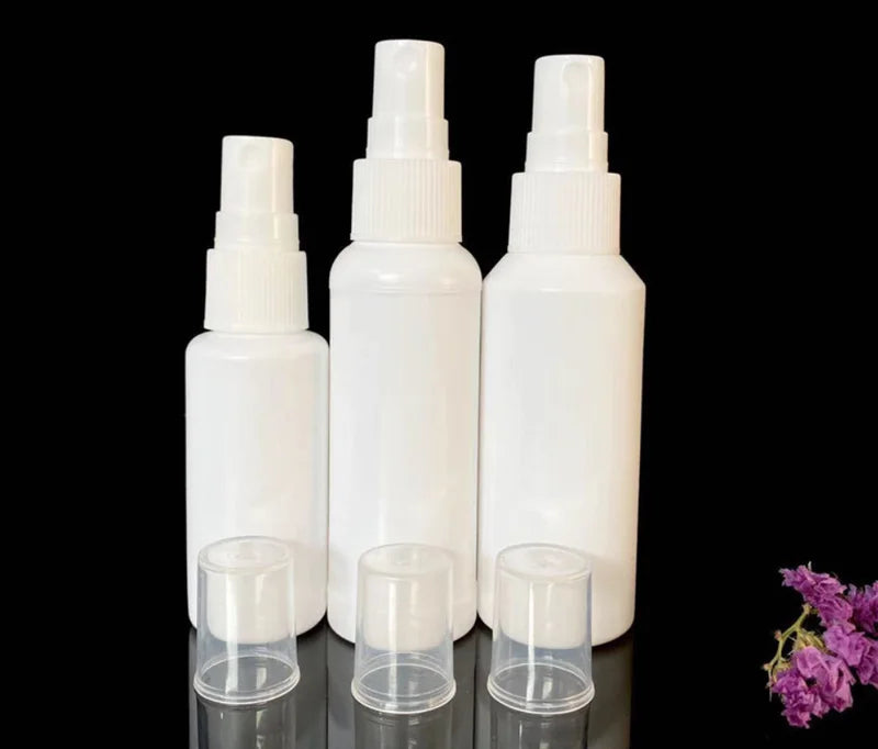 Refillable Travel Spray Bottles Set - Empty Perfume Vials with Pump Mist for Liquids