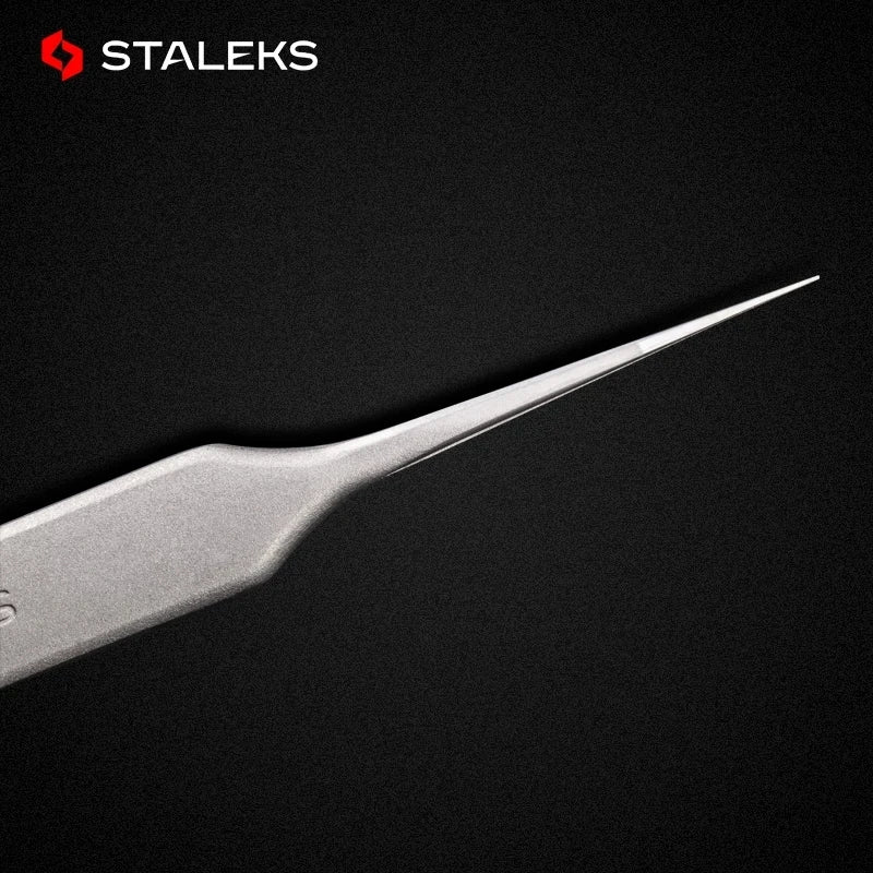 High-Precision Stainless Steel Tweezers for Eyelash Extensions and Makeup