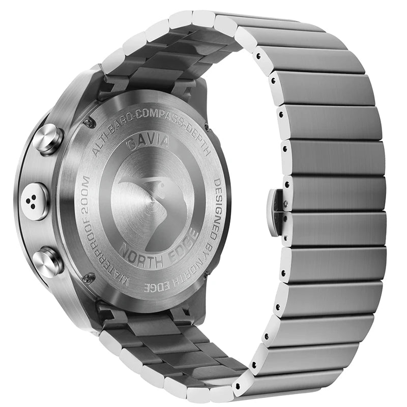Mens Dive Watch Waterproof 200M Digital Compass Altimeter Barometer Sport Watch