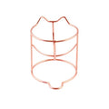Makeup Sponge Organizer with Gourd Powder Puffs and Metal Rack - 14pcs
