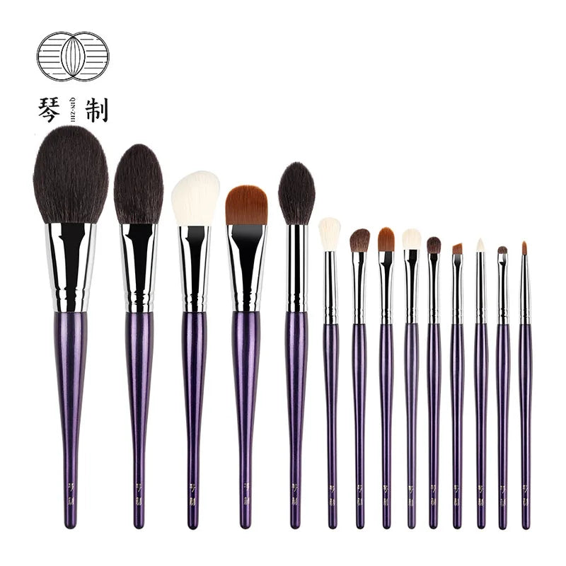 Professional Makeup Brush Set with Powder, Blush, Contour, Foundation & Highlighter Brushes