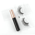 Magnetic 3D Mink Eyelashes Set with Eyeliner & Tweezers - Natural False Lashes