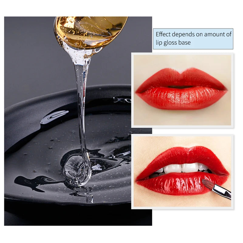 Lip Gloss Base Oil - Moisturizing Clear Gel for Handmade Lip Gloss - 50/100/200ml
