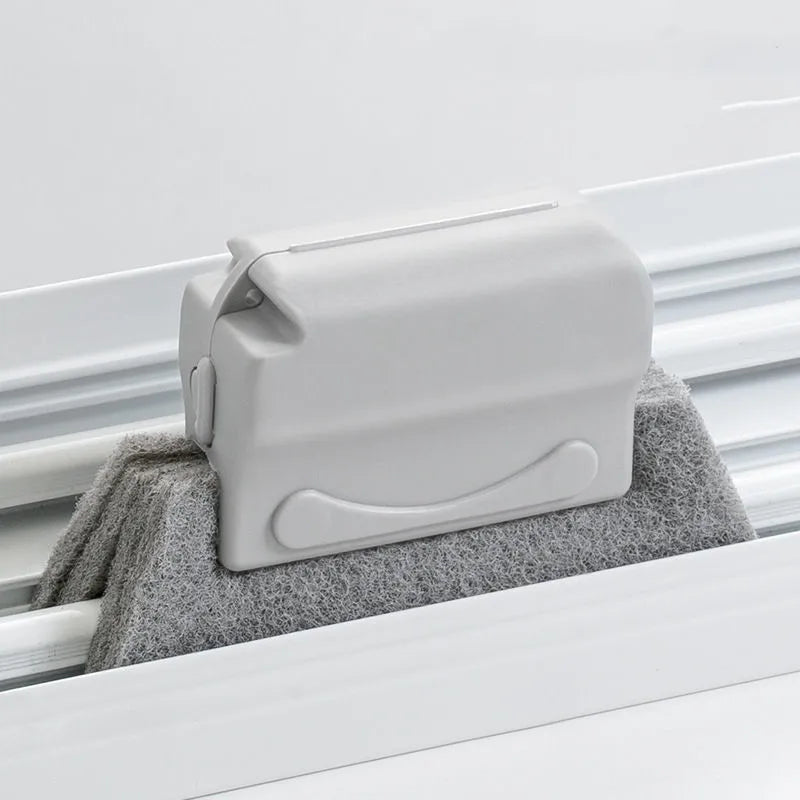 Window Groove Cleaning Brush Removable & Reusable for Windows Doors Gaps
