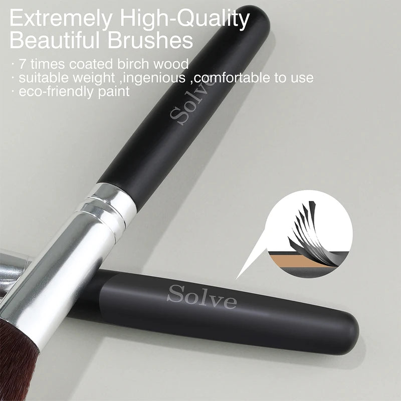 32PCS Professional Makeup Brush Set - Soft Brushes for Face & Eyeshadow Application